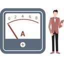 پیش‌نمایش فایل the-boy-is-looking-at-the-ammeter-9326646 از پک دستگاه‌ها