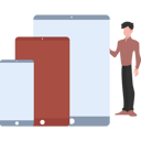 پیش‌نمایش فایل the-boy-is-standing-near-blank-device-screen-9326643 از پک دستگاه‌ها