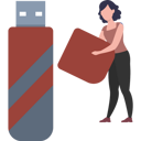 پیش‌نمایش فایل the-girl-is-holding-a-usb-cap-9326775 از پک دستگاه‌ها