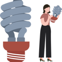 پیش‌نمایش فایل the-girl-is-holding-an-energy-saver-9326761 از پک دستگاه‌ها