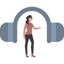 پیش‌نمایش فایل the-girl-is-looking-at-the-headphones-9326614 از پک دستگاه‌ها