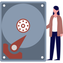 پیش‌نمایش فایل the-girl-is-standing-next-to-the-cd-player-9326756 از پک دستگاه‌ها