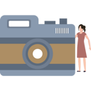 پیش‌نمایش فایل the-girl-is-using-the-camera-9326619 از پک دستگاه‌ها