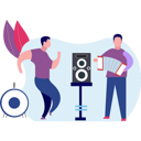 پیش‌نمایش فایل boys-playing-accordion-and-dancing-9458234 از پک جشنواره موسیقی و کنسرت