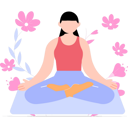 پیش‌نمایش فایل girl-doing-yoga-for-peace-9402336 از پک مراقبت از خود