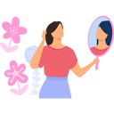 پیش‌نمایش فایل girl-is-looking-in-the-mirror-9402260 از پک مراقبت از خود