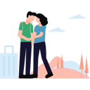 پیش‌نمایش فایل couple-is-on-vacation-9402150 از پک روز زن
