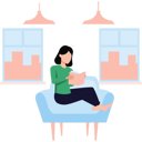 پیش‌نمایش فایل girl-is-reading-book-9402156 از پک روز زن