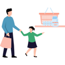 پیش‌نمایش فایل man-going-shopping-with-daughter-9402148 از پک روز زن