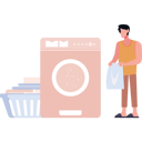 پیش‌نمایش فایل boy-washing-clothes-9372453 از پک نظافت‌چی و خانه‌دار