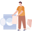 پیش‌نمایش فایل boy-washing-clothes-in-machine-9372461 از پک نظافت‌چی و خانه‌دار