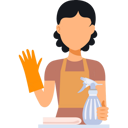 پیش‌نمایش فایل female-maid-cleaning-9383787 از پک نظافت‌چی و خانه‌دار
