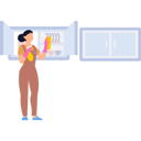 پیش‌نمایش فایل female-maid-cleaning-cupboards-9383772 از پک نظافت‌چی و خانه‌دار