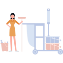 پیش‌نمایش فایل girl-standing-holding-broom-9372495 از پک نظافت‌چی و خانه‌دار