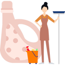 پیش‌نمایش فایل maid-standing-9383755 از پک نظافت‌چی و خانه‌دار