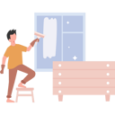 پیش‌نمایش فایل male-housekeeper-cleaning-window-9372480 از پک نظافت‌چی و خانه‌دار