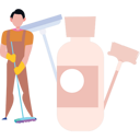 پیش‌نمایش فایل man-mopping-floor-9383751 از پک نظافت‌چی و خانه‌دار