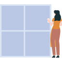 پیش‌نمایش فایل woman-cleaning-window-9372465 از پک نظافت‌چی و خانه‌دار