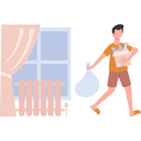پیش‌نمایش فایل young-boy-carrying-trash-bag-9372481 از پک نظافت‌چی و خانه‌دار