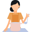 پیش‌نمایش فایل young-girl-boiling-water-9383779 از پک نظافت‌چی و خانه‌دار