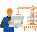 پیش‌نمایش فایل engineer-looking-at-construction-plan-9400866 از پک ساختمان‌سازی
