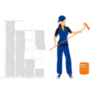 پیش‌نمایش فایل girl-painting-wall-9400869 از پک ساختمان‌سازی