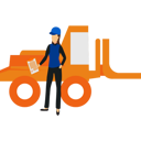 پیش‌نمایش فایل girl-standing-next-to-construction-transport-9401041 از پک ساختمان‌سازی
