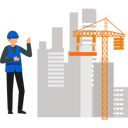 پیش‌نمایش فایل man-giving-instructions-at-construction-site-9400892 از پک ساختمان‌سازی