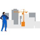 پیش‌نمایش فایل man-looking-at-crane-9401036 از پک ساختمان‌سازی