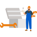 پیش‌نمایش فایل worker-holding-brick-and-trowel-9400851 از پک ساختمان‌سازی