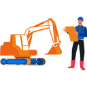 پیش‌نمایش فایل worker-looking-at-construction-project-9400859 از پک ساختمان‌سازی