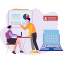 پیش‌نمایش فایل the-boy-is-talking-to-the-girl-at-work-9575213 از پک مشارکت برای دستیابی به بیشتر