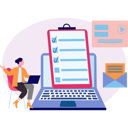 پیش‌نمایش فایل the-girl-is-working-on-checklist-9575239 از پک مشارکت برای دستیابی به بیشتر