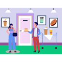 پیش‌نمایش فایل boy-giving-coffee-to-girl-9489959 از پک فرهنگ قهوه