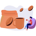 پیش‌نمایش فایل girl-drinking-coffee-9489995 از پک فرهنگ قهوه