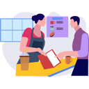 پیش‌نمایش فایل man-giving-order-to-waitress-9489945 از پک فرهنگ قهوه
