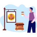 پیش‌نمایش فایل man-holding-cup-of-coffee-9489971 از پک فرهنگ قهوه