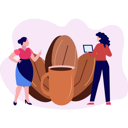 پیش‌نمایش فایل the-girls-are-talking-9489976 از پک فرهنگ قهوه