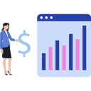 پیش‌نمایش فایل girl-is-looking-at-dollar-graph-9586324 از پک تحقیقات بازار
