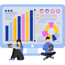 پیش‌نمایش فایل man-and-a-girl-are-working-on-a-chart-graph-9586337 از پک تحقیقات بازار