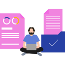 پیش‌نمایش فایل man-is-working-on-laptop-9586315 از پک تحقیقات بازار