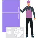 پیش‌نمایش فایل male-electrician-standing-by-fridge-9518423 از پک نگهداری برق