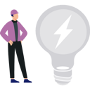 پیش‌نمایش فایل man-looking-at-light-bulb-9518472 از پک نگهداری برق