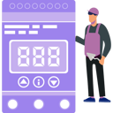 پیش‌نمایش فایل man-looking-at-meter-reading-9518460 از پک نگهداری برق