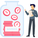 پیش‌نمایش فایل boy-looking-at-money-saving-jar-9548727 از پک مالیات