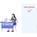 پیش‌نمایش فایل girl-calculating-taxes-9548738 از پک مالیات