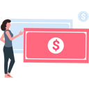 پیش‌نمایش فایل girl-looking-at-cash-9549003 از پک مالیات