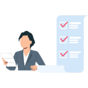 پیش‌نمایش فایل girl-looking-at-document-9548732 از پک مالیات