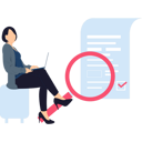 پیش‌نمایش فایل girl-using-laptop-paying-tax-9548744 از پک مالیات