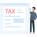پیش‌نمایش فایل guy-paying-tax-online-9548975 از پک مالیات